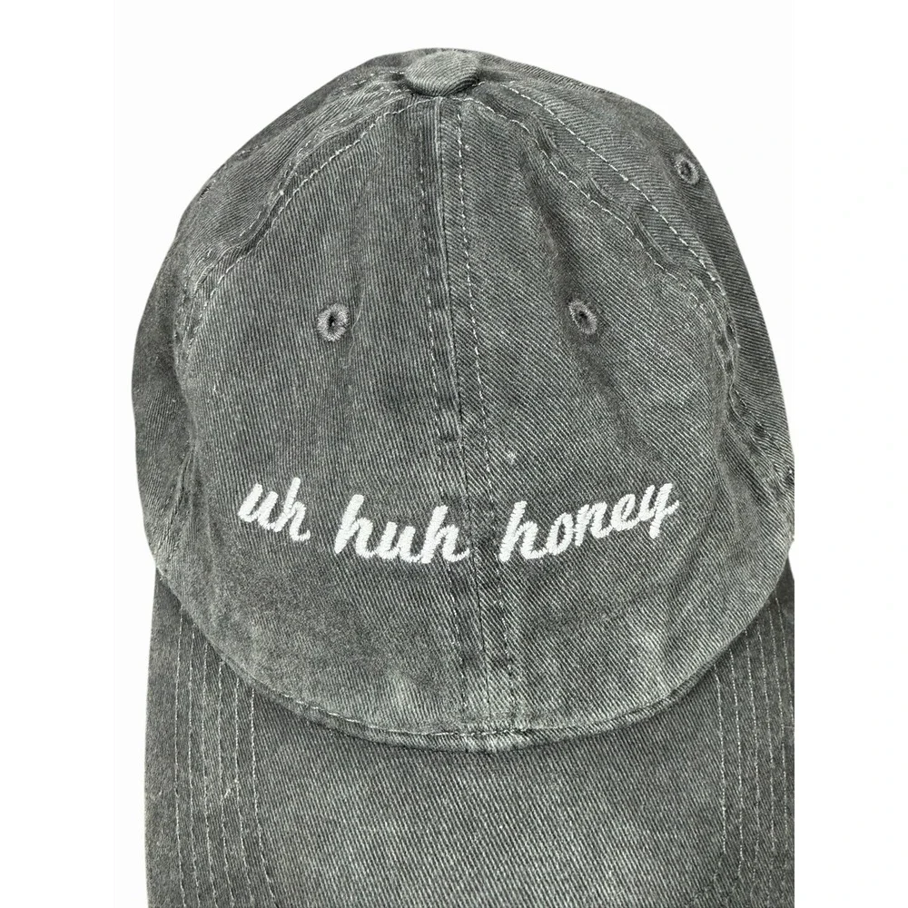 Brandy Melville Hat Women Strap Back Uh Huh Honey Spell Out Run Gym Core Cap Go‎